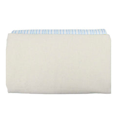 Trocador Basic Barco Estampa Listrado Pontilhado com Marinho Liso, Off White Liso e Atmosfera Pronta Entrega