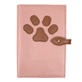 Porta Cartão de Vacina Pet em Couro Personalizado