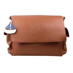 Bolsa de Bebê Tag Barco em Couro Personalizada