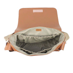 Bolsa de Bebê Tag Barco em Couro Personalizada