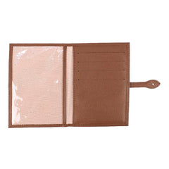 Porta Mini Certidão de Nascimento Trator em Couro Personalizado