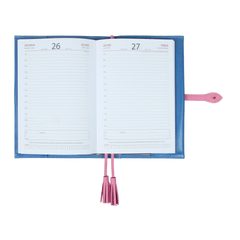 Agenda G 2026 Beach com Rosa Orquídea Pronta Entrega