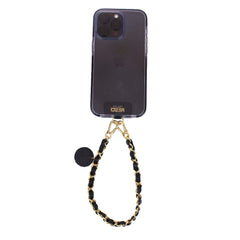Alça para Celular de Mão Preto Liso Pronta Entrega
