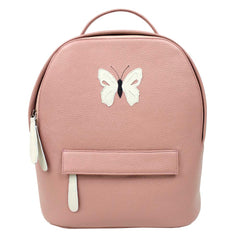 Mochila M Borboleta em Couro Personalizada