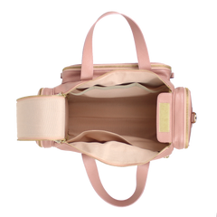 Baby Weekend Bag Borboleta em Couro Personalizada