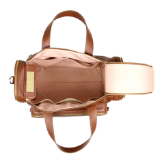 Baby Weekend Bag Little Elephant em Couro Personalizada