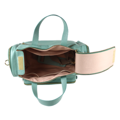 Baby Weekend Bag Tag Little Car em Couro Personalizada