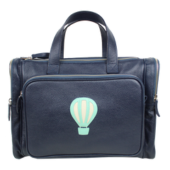 Baby Weekend Bag Little Ballon em Couro Personalizada