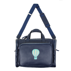 Baby Weekend Bag Little Ballon em Couro Personalizada