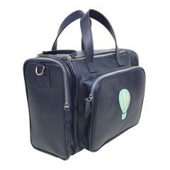 Baby Weekend Bag Little Ballon em Couro Personalizada