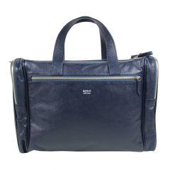 Baby Weekend Bag Tag Little Plane em Couro Personalizada