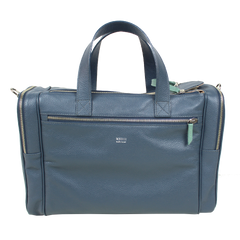 Baby Weekend Bag Little Bear em Couro Personalizada