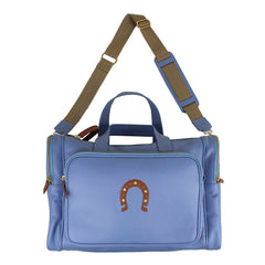 Baby Weekend Bag Ferradura em Couro Personalizada