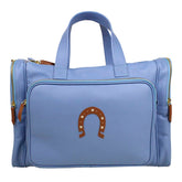 Baby Weekend Bag Ferradura em Couro Personalizada