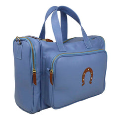 Baby Weekend Bag Ferradura em Couro Personalizada