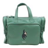 Baby Weekend Bag Bicho Preguiça em Couro Personalizada