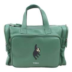 Baby Weekend Bag Bicho Preguiça em Couro Personalizada