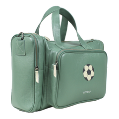 Baby Weekend Bag Bola de Futebol em Couro Personalizada