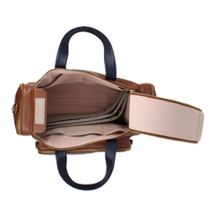 Baby Weekend Bag Little Horse em Couro Personalizada