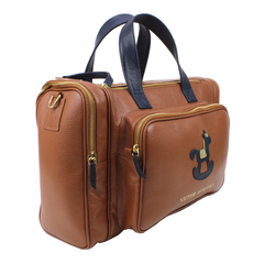 Baby Weekend Bag Little Horse em Couro Personalizada