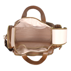 Baby Weekend Bag Petit Lapin em Couro Personalizada