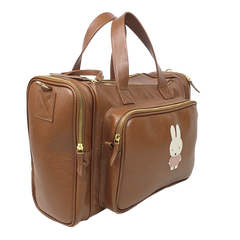 Baby Weekend Bag Petit Lapin em Couro Personalizada