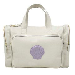 Baby Weekend Bag Concha em Couro Personalizada