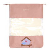 Bag Look Little Bird em Couro e Vinil Personalizado