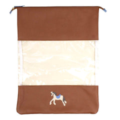 Bag Look Cavalo Joca em Couro e Vinil Personalizado