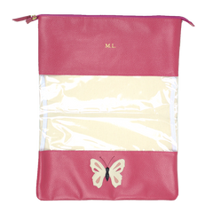 Bag Look Borboleta em Couro e Vinil Personalizado