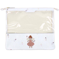 Mini Bag Look Fadinha Estampa Fadinha em Couro e Vinil Personalizado