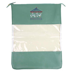 Bag Look Bordado Carrossel em Couro e Vinil Personalizado