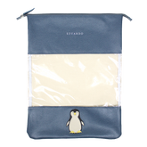 Bag Look Pinguim em Couro e Vinil Personalizado