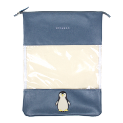 Bag Look Pinguim em Couro e Vinil Personalizado