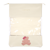 Bag Look Little Bear Laço em Couro e Vinil Personalizado