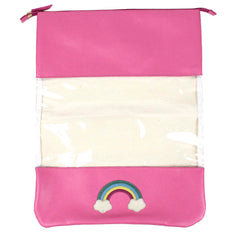 Bag Look Arco íris em Couro e Vinil Personalizado