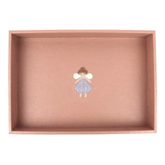 Bandeja Fadinha Algodão Doce Liso com Lilás Liso Pronta Entrega