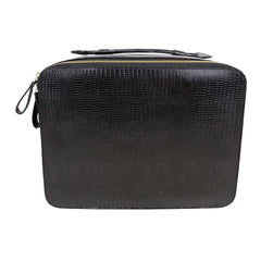 Beauty Box Slim com Espelho Tradicional em Couro Personalizado