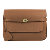 Bolsa Adele Caramelo Liso Pronta Entrega