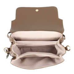 Bolsa Adele Caramelo Liso Pronta Entrega