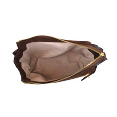 Bolsa Adele Crossbody Camurça Chocolate com Café Pronta Entrega