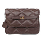 Bolsa Adele G Matelasse Café Pronta Entrega