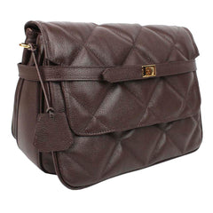 Bolsa Adele G Matelasse Café Pronta Entrega