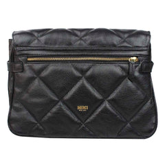 Bolsa Adele G Matelasse Preto Liso Pronta Entrega