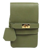 Bolsa Adele Pocket Alça corrente Oliva Pronta Entrega