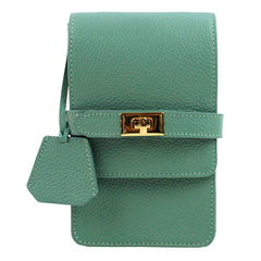 Bolsa Adele Pocket de Couro Personalizada com Alça de Couro