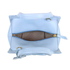 Bolsa Clémence Mini Azul Bebê Pronta Entrega