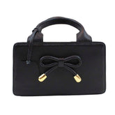 Bolsa Clémence Mini Preto Liso Pronta Entrega