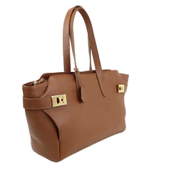 Bolsa Amelie Tote em Couro Personalizada