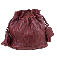 Bolsa Ava M em Couro Matelasse